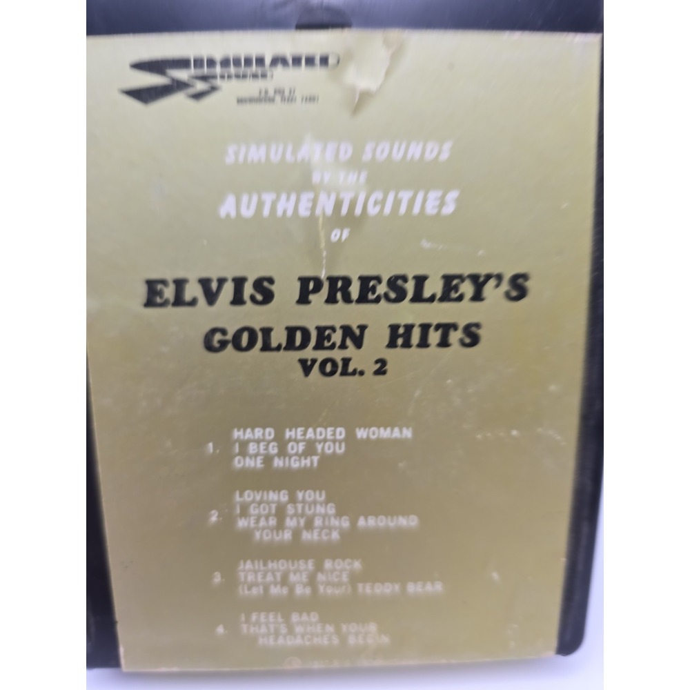 Elvis Presley's Golden Hits Vol. 2 8 Trac - Picture 2 of 6